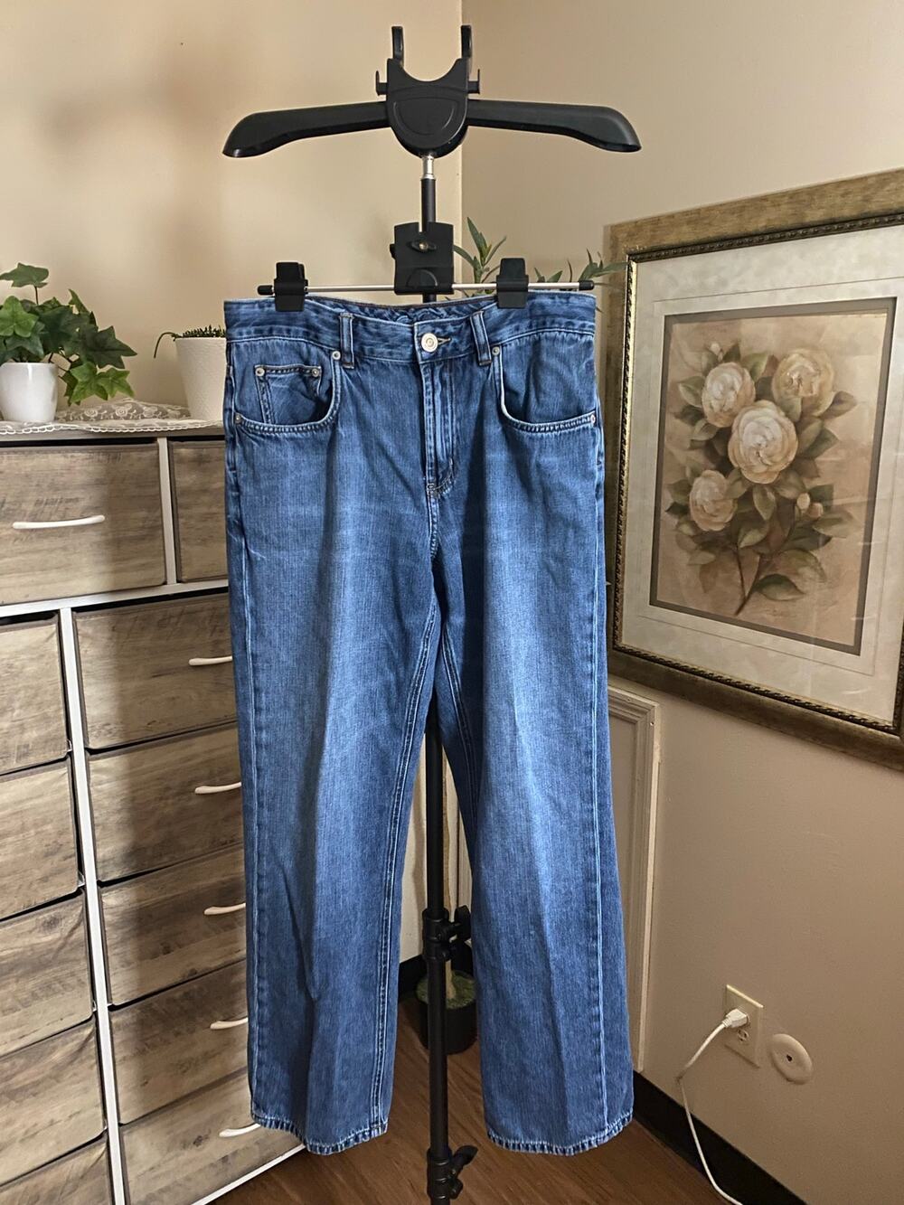 Tommy Bahama Men’s Jeans 34x32 Classic Fit Blue Denim Tencel Cotton